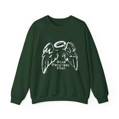Angel Wings, Dead Pancreas Club - Unisex Sweatshirt The Diabuddies Store Sweatshirts $35.00