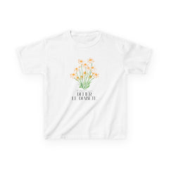 The Diabuddies Store Cultivating Hope, Defying Diabetes (French) - Kids Tee Cultivating Hope, Defying Diabetes (French) - Kids Tee: Wear your message of strength! This tee is a powerful statement of resilience and optimism for kids. T-Shirts $17.06