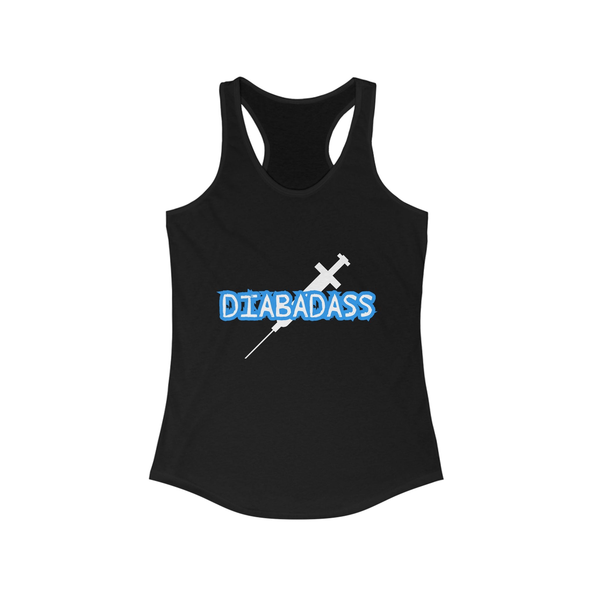 Diabetes Awareness, Diabadass - Racerback Tank The Diabuddies Store Tank Tops $19.96