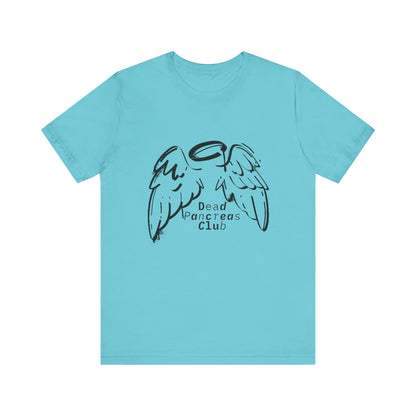 Dead Pancreas Club (Angel wings) - Unisex Tee The Diabuddies Store T-Shirts $24.25