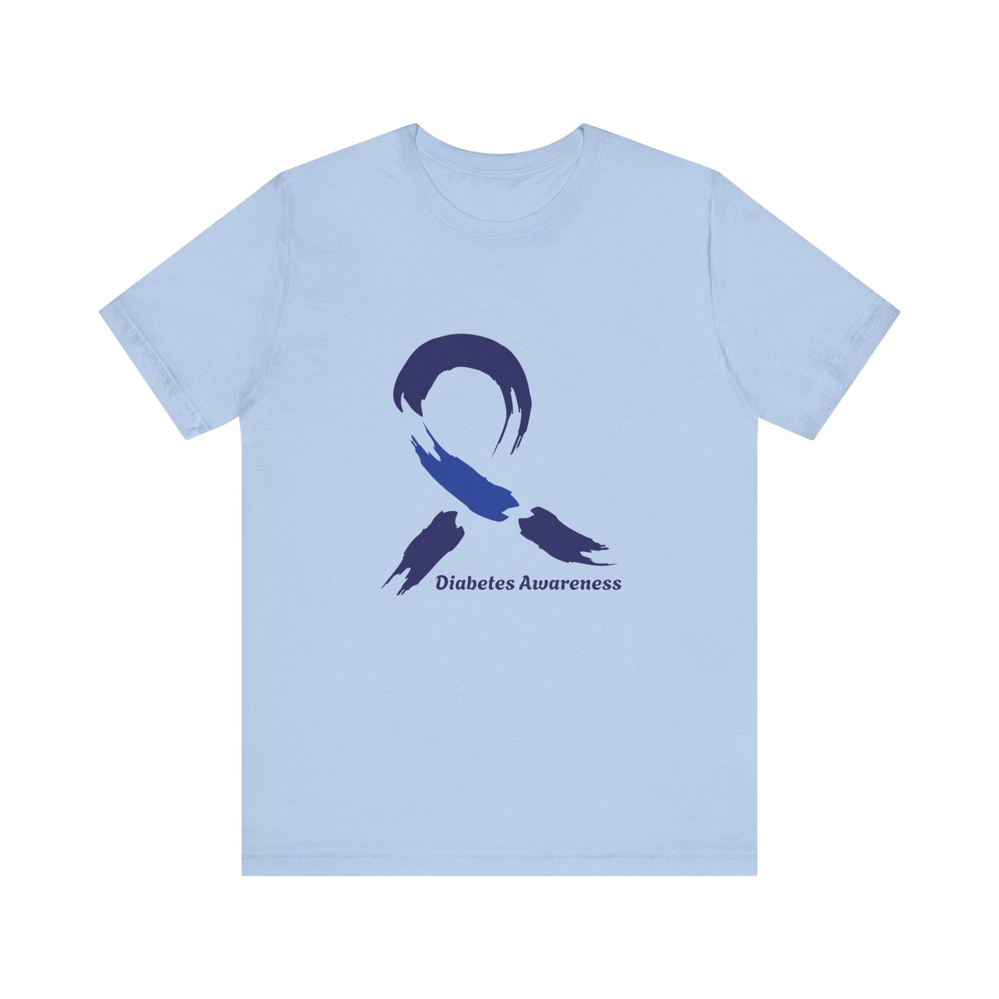 Diabetes Awareness - Blue Ribbon #A - Unisex Tee The Diabuddies Store T-Shirts $30.27