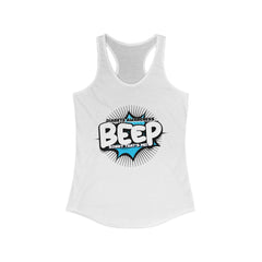 The Diabuddies Store BEEP - Sorry It's me! - Racerback Tank BEEP - Sorry It's me! - Racerback Tank: Always making an entrance? The delightful disruptor! Embrace the constant buzz of life in comfort and style! Tank Tops $19.96