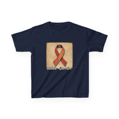 The Diabuddies Store Diabetes Warrior, Retro Look (French / Guerrière) - Kids Tee Diabetes Warrior, Retro Look (French / Guerrière) - Kids Tee: Let your young one show off their strength and style with our "Diabète - Guerrière" Retro Look French Kids Tee!