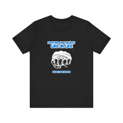The Diabuddies Store Diabetes Awareness & UFC - Unisex Tee Diabetes Awareness & UFC - Unisex Tee: "Fighting on the Mat like in Life. Diabetic Warrior." Conquer every challenge with this powerful unisex tee. T-Shirts $22.50