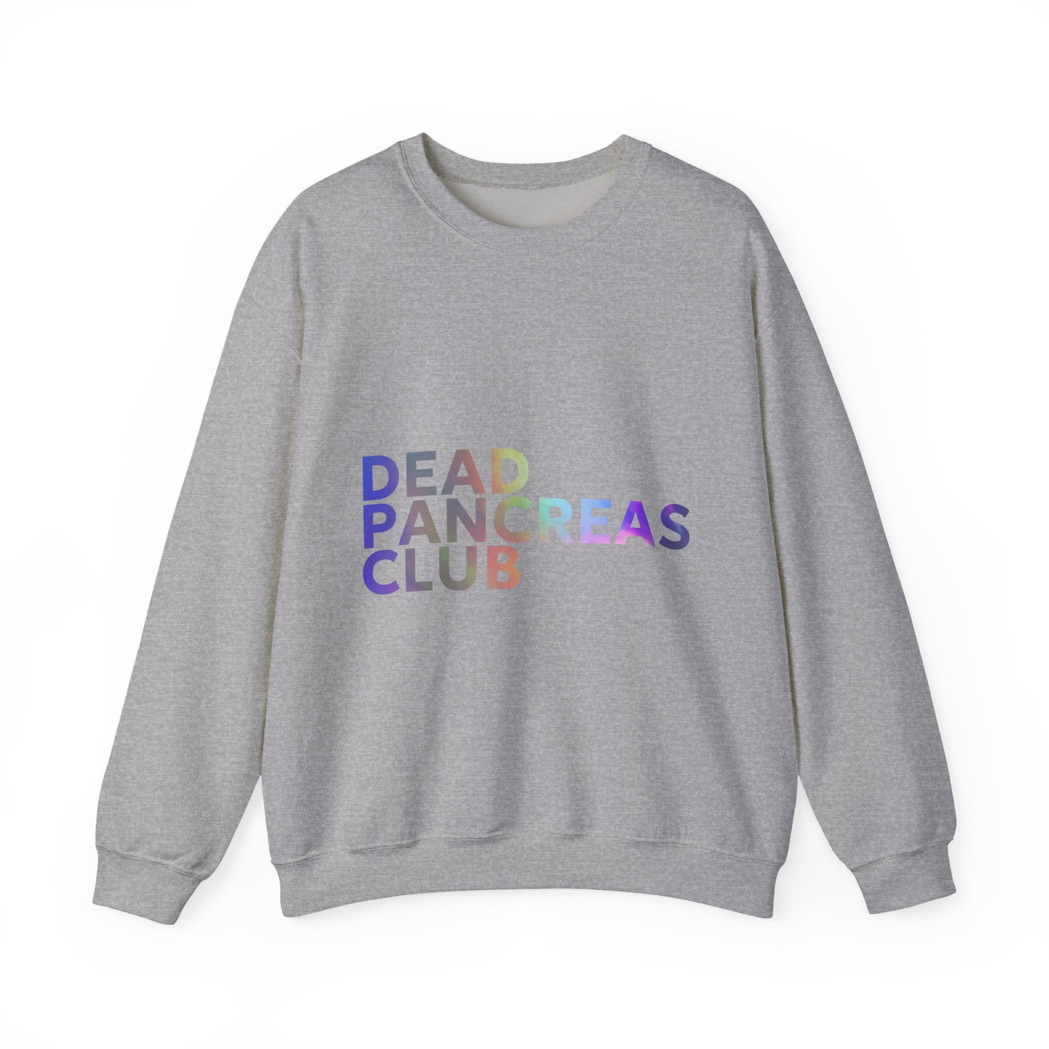 Dead Pancreas Club (Lettering) - Unisex Sweatshirt The Diabuddies Store Sweatshirts $32.95