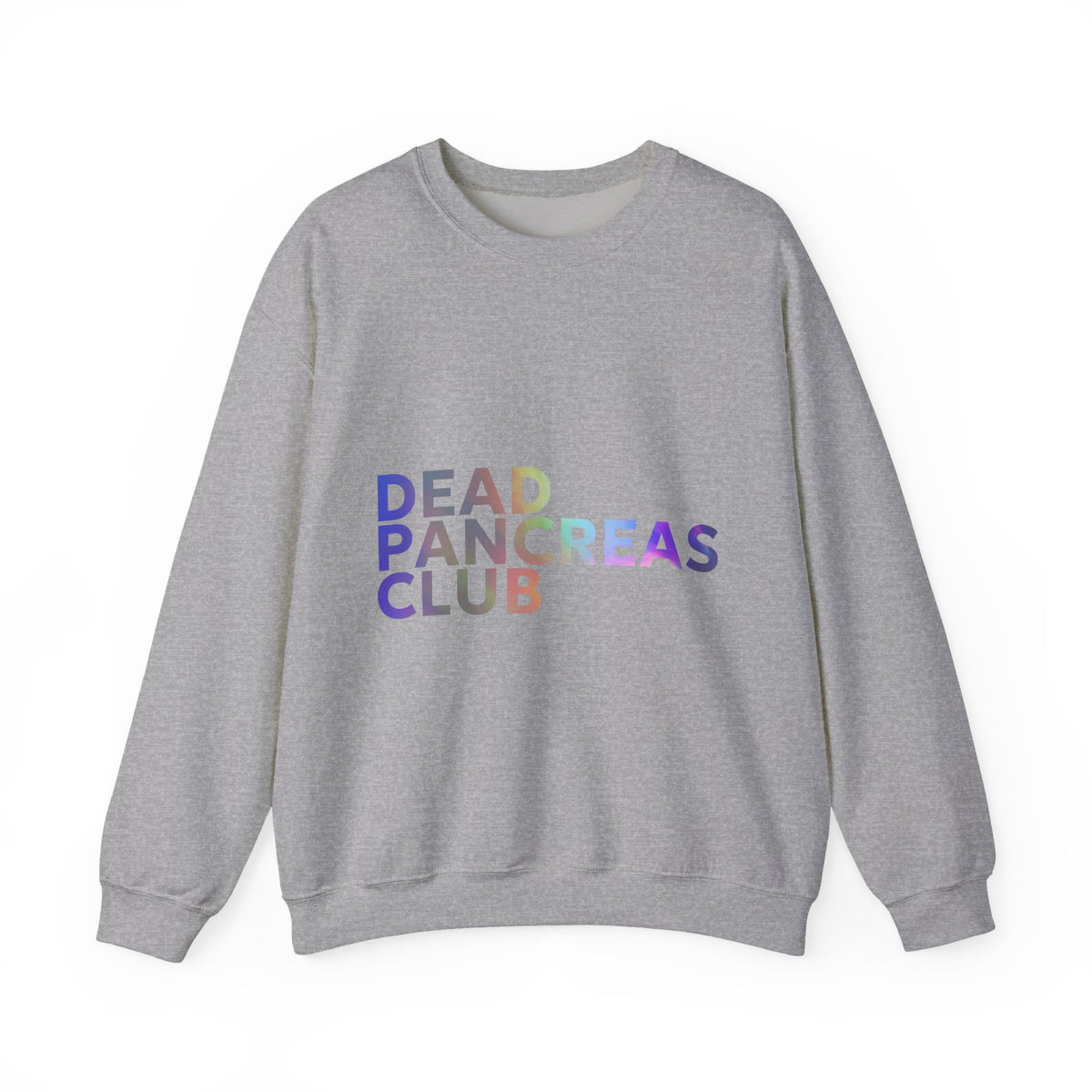 Dead Pancreas Club (Lettering) - Unisex Sweatshirt The Diabuddies Store Sweatshirts $32.95