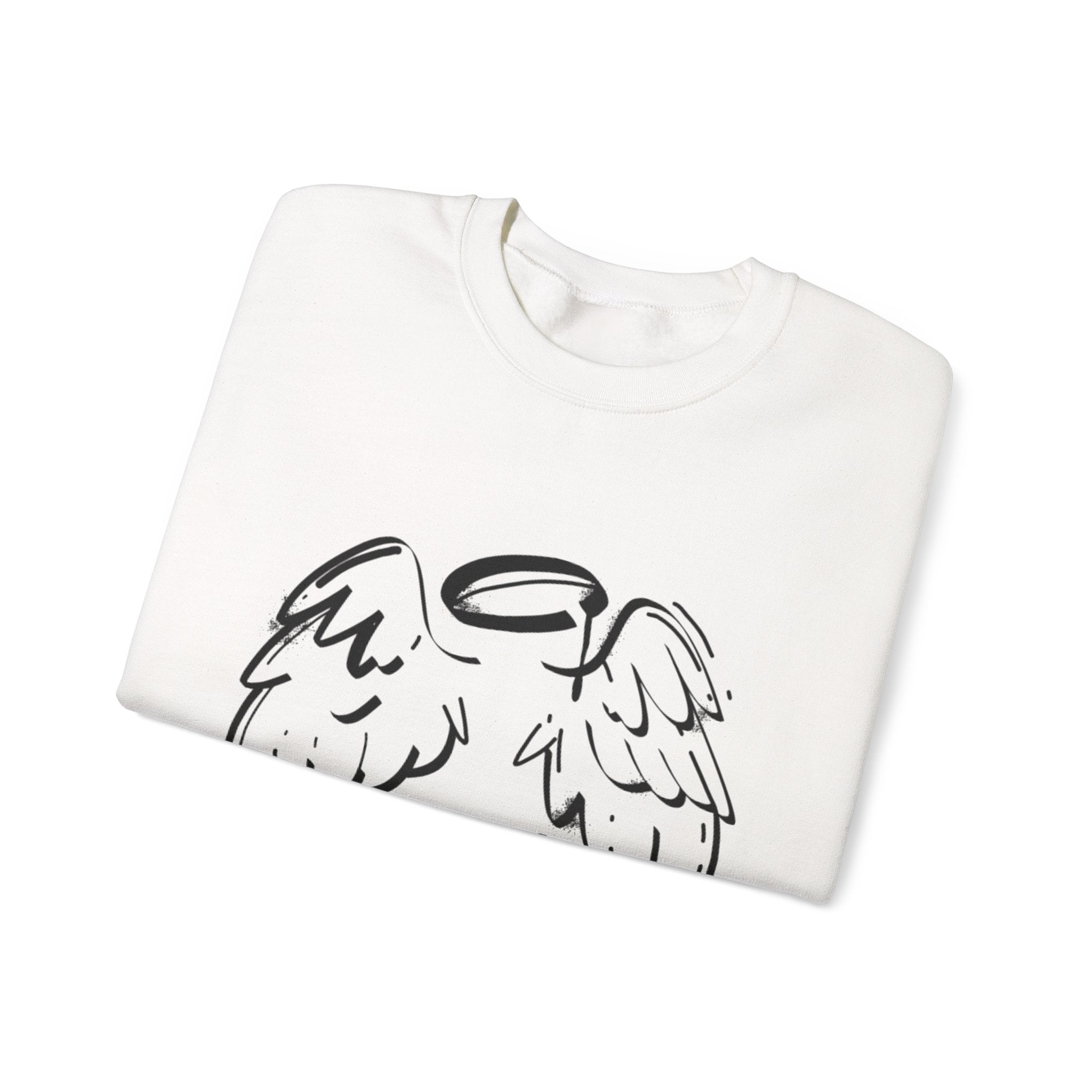 Angel Wings, Dead Pancreas Club - Unisex Sweatshirt The Diabuddies Store Sweatshirts $32.00