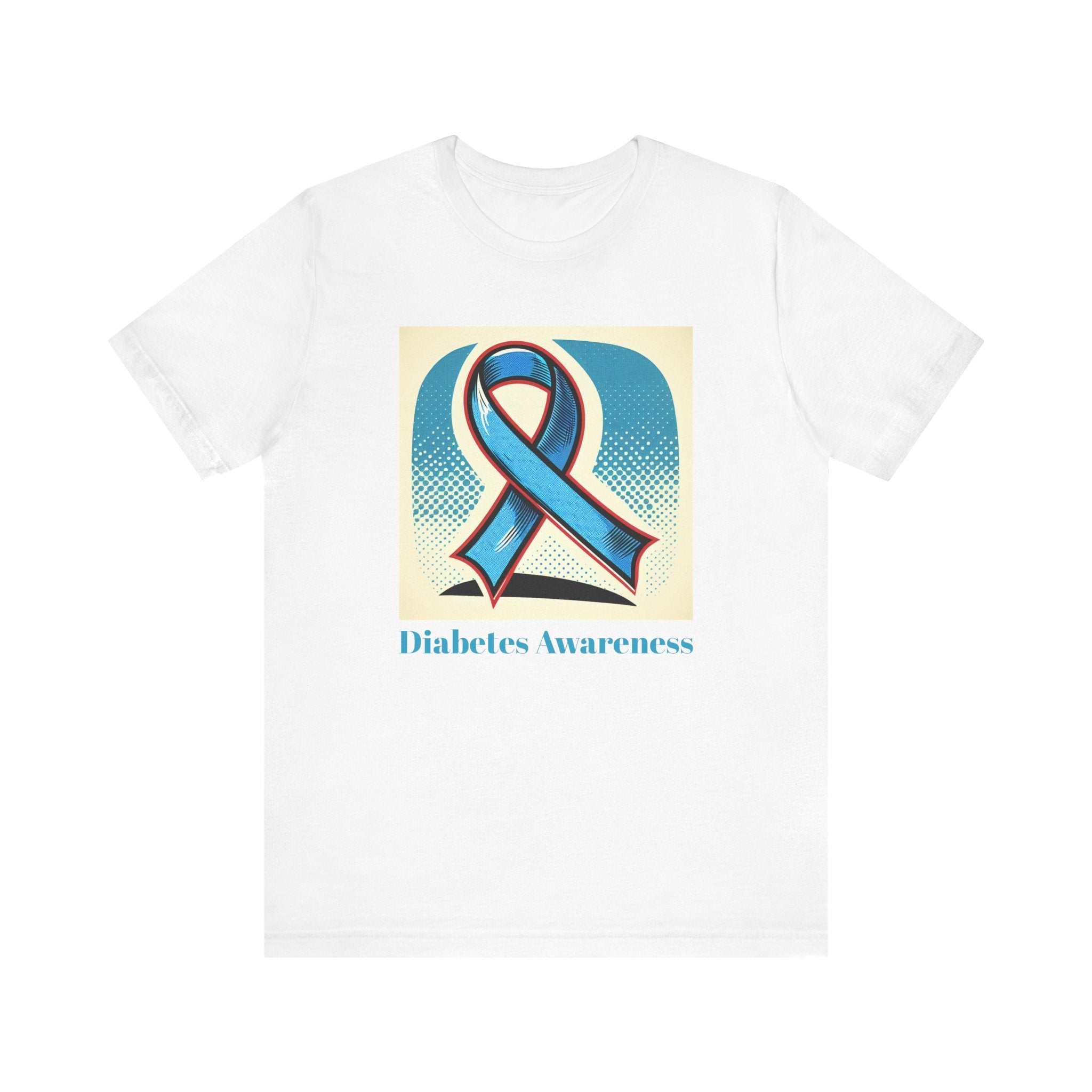 Diabetes Awareness, Blue Ribbon - Unisex Tee The Diabuddies Store T-Shirts $22.50