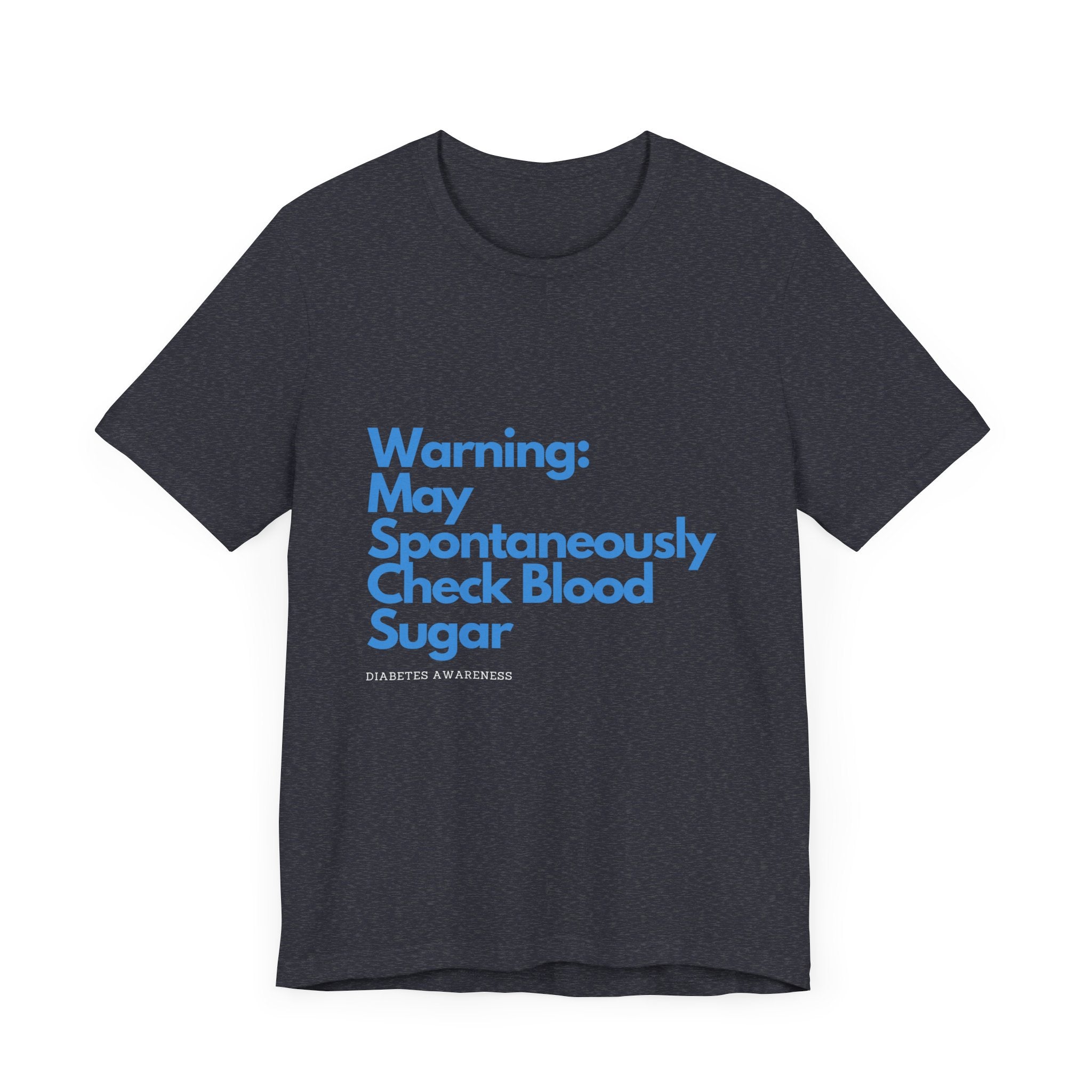 Warning: May Check BG - Unisex Tee The Diabuddies Store T-Shirts $22.38