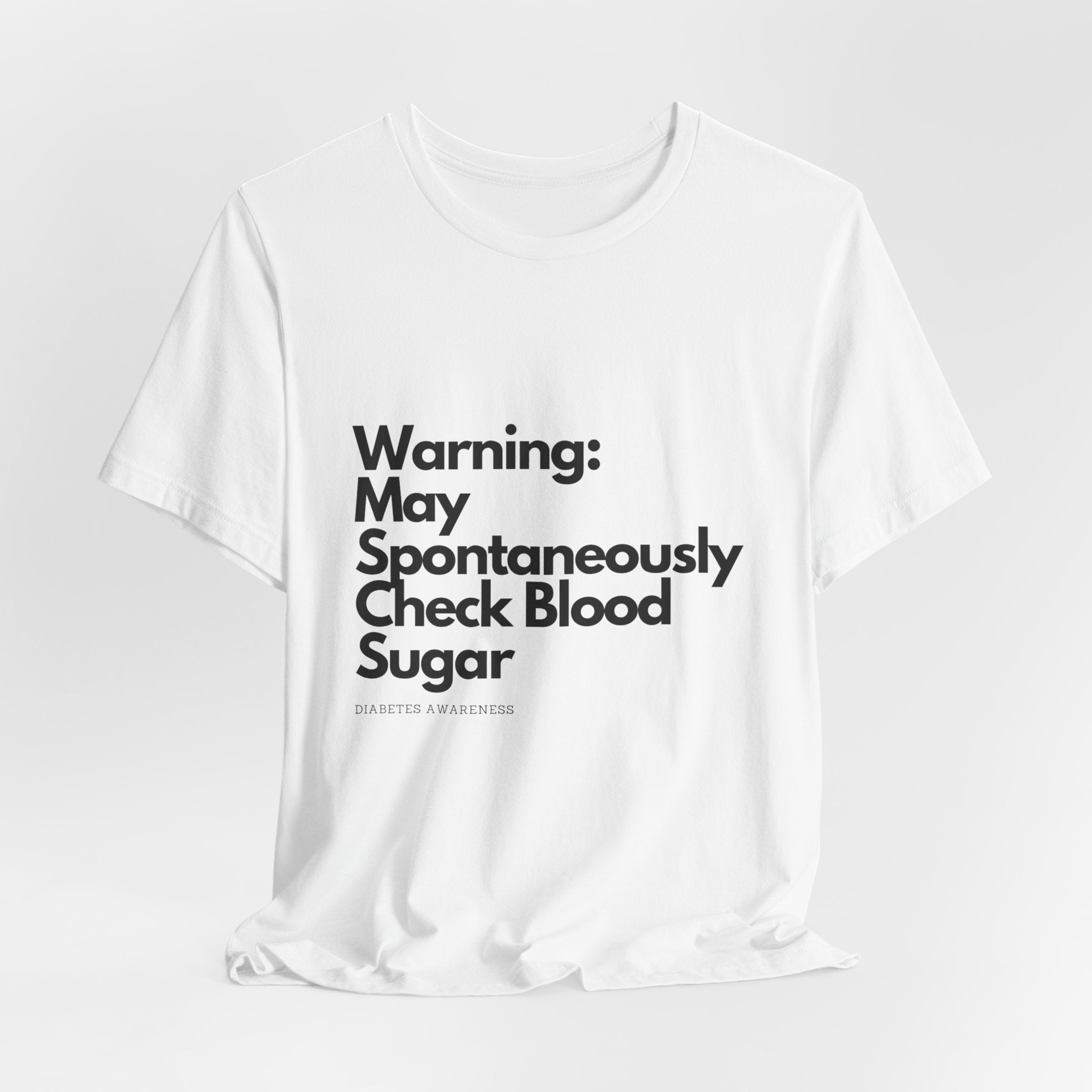 Warning: May Check BG - Unisex Tee The Diabuddies Store T-Shirts $22.38