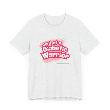 The Diabuddies Store Aunt of a Diabetic Warrior - Unisex Tee Aunt of a Diabetic Warrior - Unisex Tee: Their Fight is Your Fight, Too. Aunts hold a special place in the hearts of their nieces and nephews, offering a unique blend of love, support, and encou