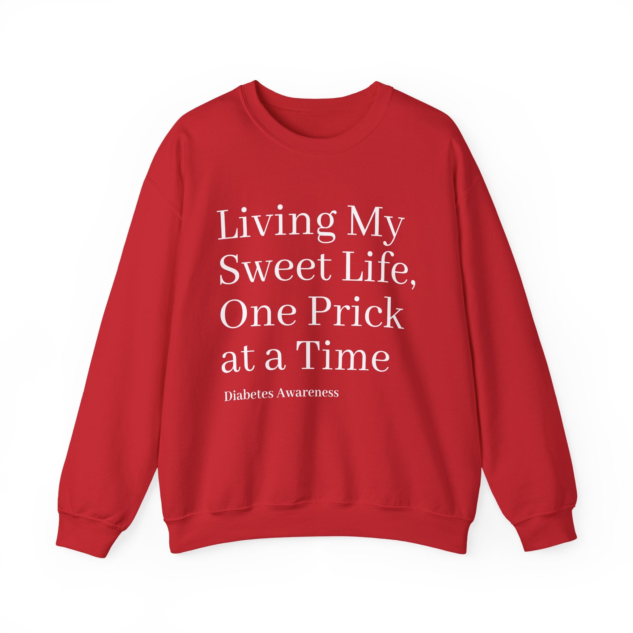 One Prick at a Time - Unisex Sweatshirt The Diabuddies Store Sweatshirts $32.95