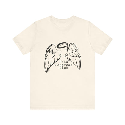 Dead Pancreas Club (Angel wings) - Unisex Tee The Diabuddies Store T-Shirts $24.25