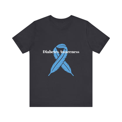 Feather, Blue Ribbon - Unisex Tee The Diabuddies Store T-Shirts $22.38
