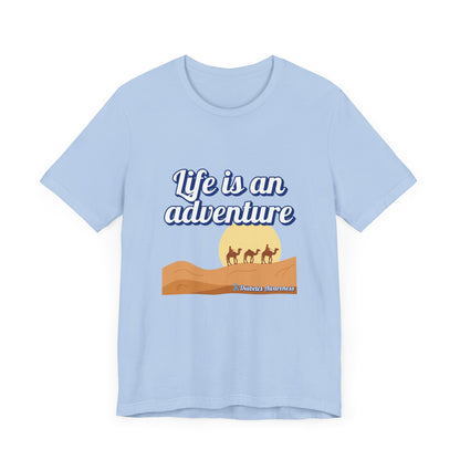 Life is an Adventure - Unisex Tee The Diabuddies Store T-Shirts $30.27