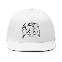 Dead Pancreas Club Angel Wings Flat Bill Cap The Diabuddies Store Flat Caps $30.63