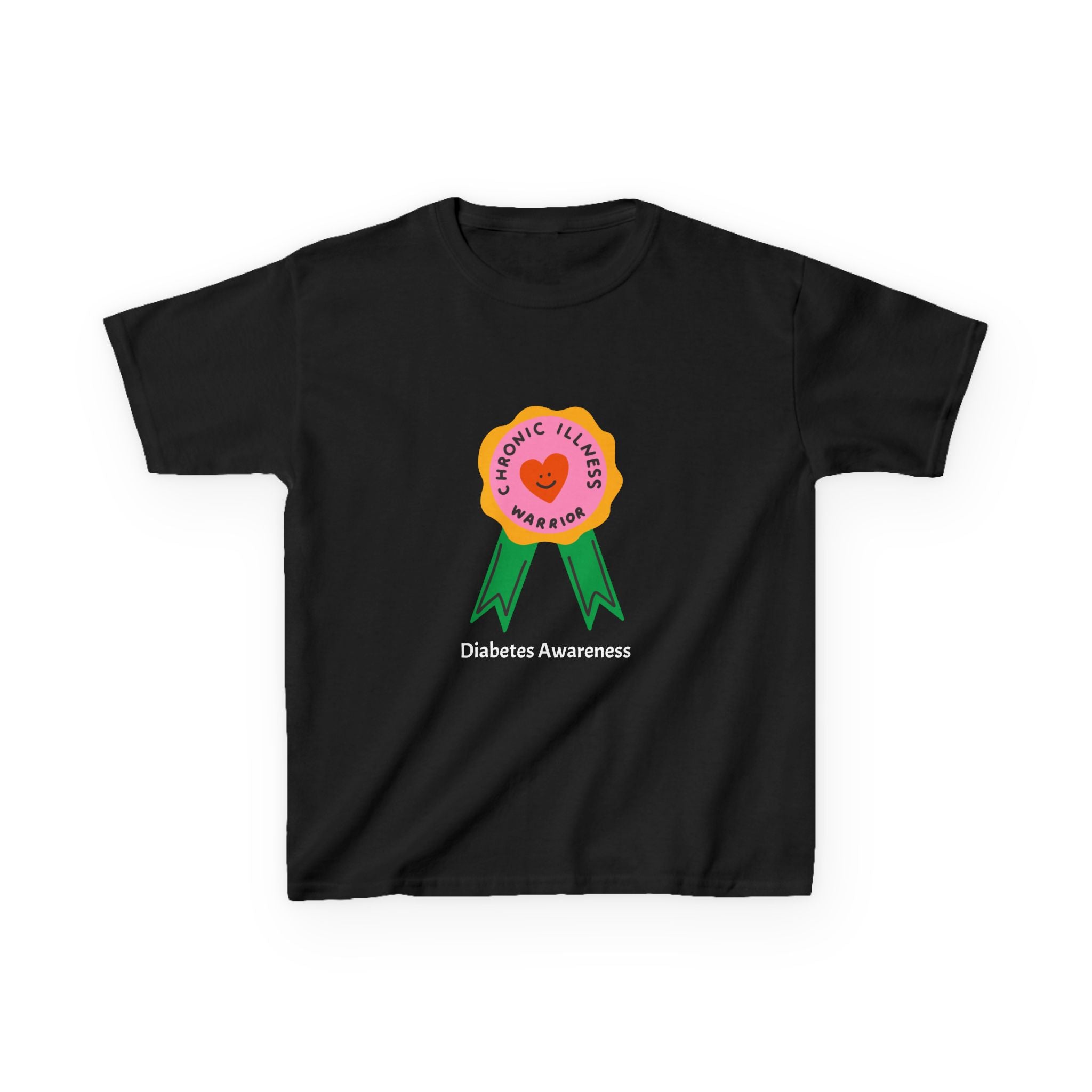 Chronic Illness Warrior Kids Tee The Diabuddies Store T-Shirts $19.22