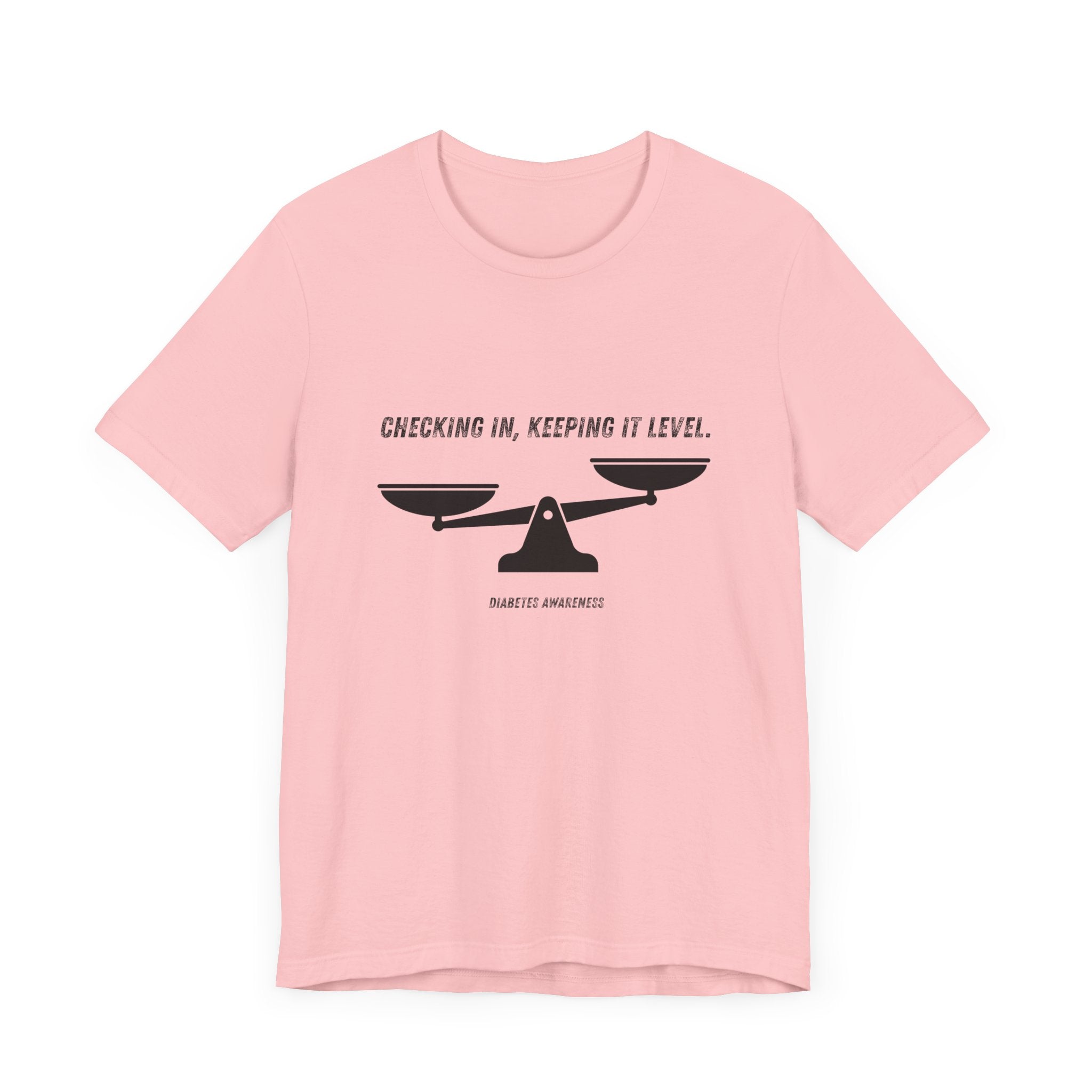 Checking In, Keeping it Level - Unisex Tee The Diabuddies Store T-Shirts $22.50
