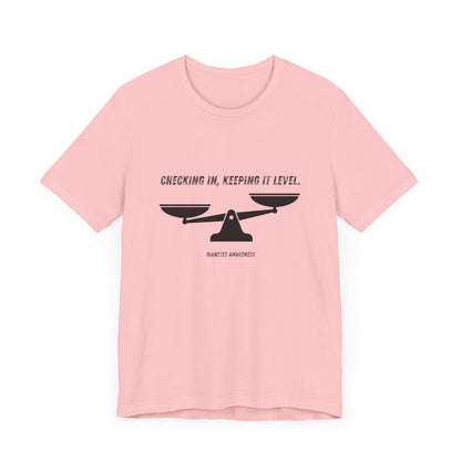 Checking In, Keeping it Level - Unisex Tee The Diabuddies Store T-Shirts $22.50