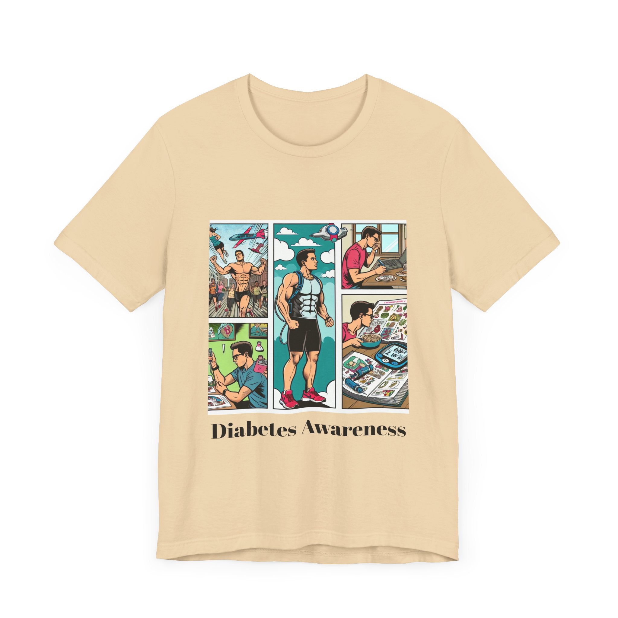 Vintage Comic Style - Unisex Tee The Diabuddies Store T-Shirts $22.83