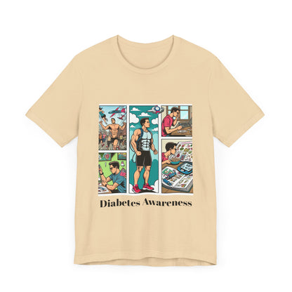 Vintage Comic Style - Unisex Tee The Diabuddies Store T-Shirts $22.83