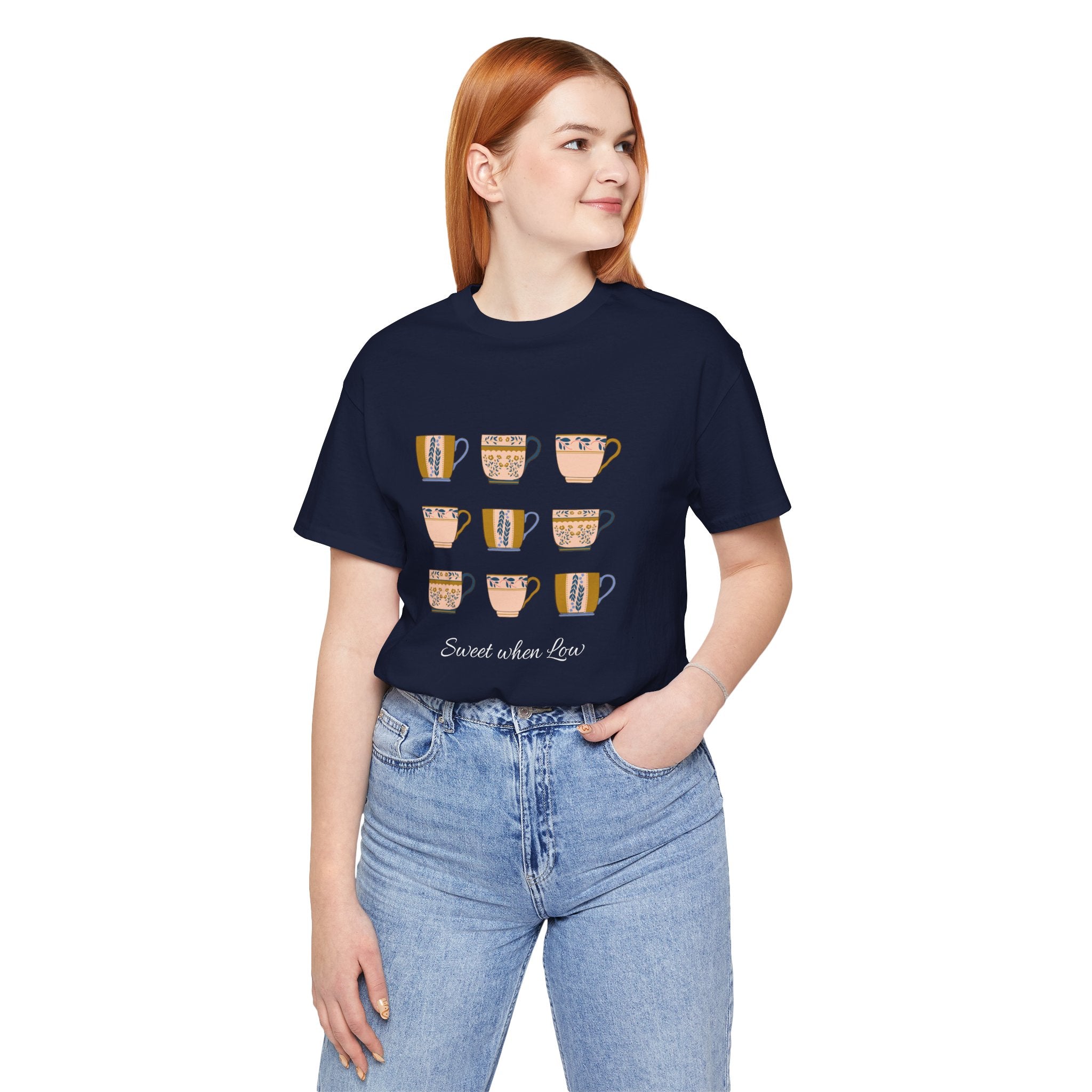 The Diabuddies Store Diabetes Awareness, Sweet when Low - Unisex Tee Diabetes Awareness, Sweet when Low - Unisex Tee: Why not add sugar when low? This "Sweet When Low" tee gets it. For those who know the unique craving for something sweet during a blood s