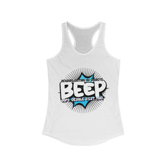 The Diabuddies Store BEEP - Sorry It's me! (French) - Racerback Tank BEEP - Sorry It's me! (French) - Racerback Tank: Always making an entrance? The delightful disruptor! Embrace the constant buzz of life in comfort and style! Tank Tops $19.96