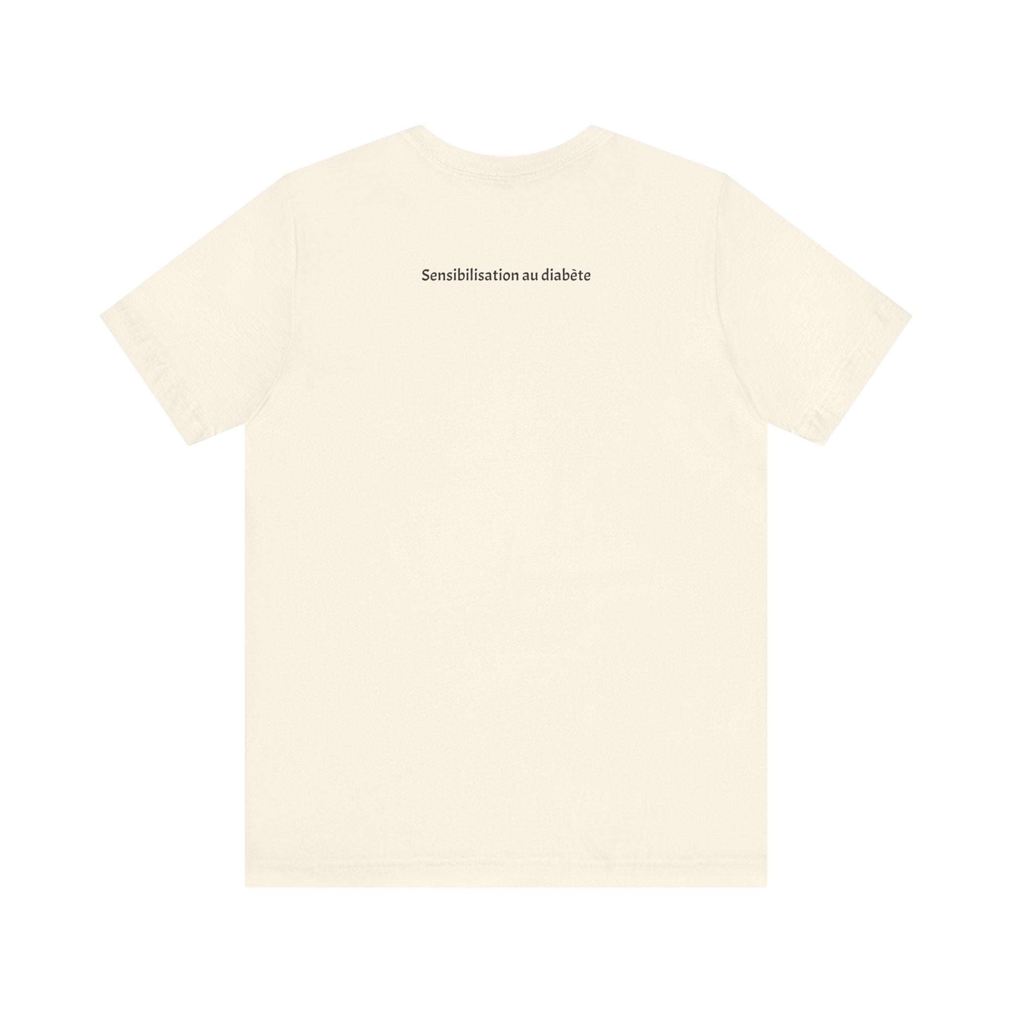 Blood Sugar's Arch Nemesis: The Burger (French) - Unisex Tee The Diabuddies Store T-Shirts $25.00