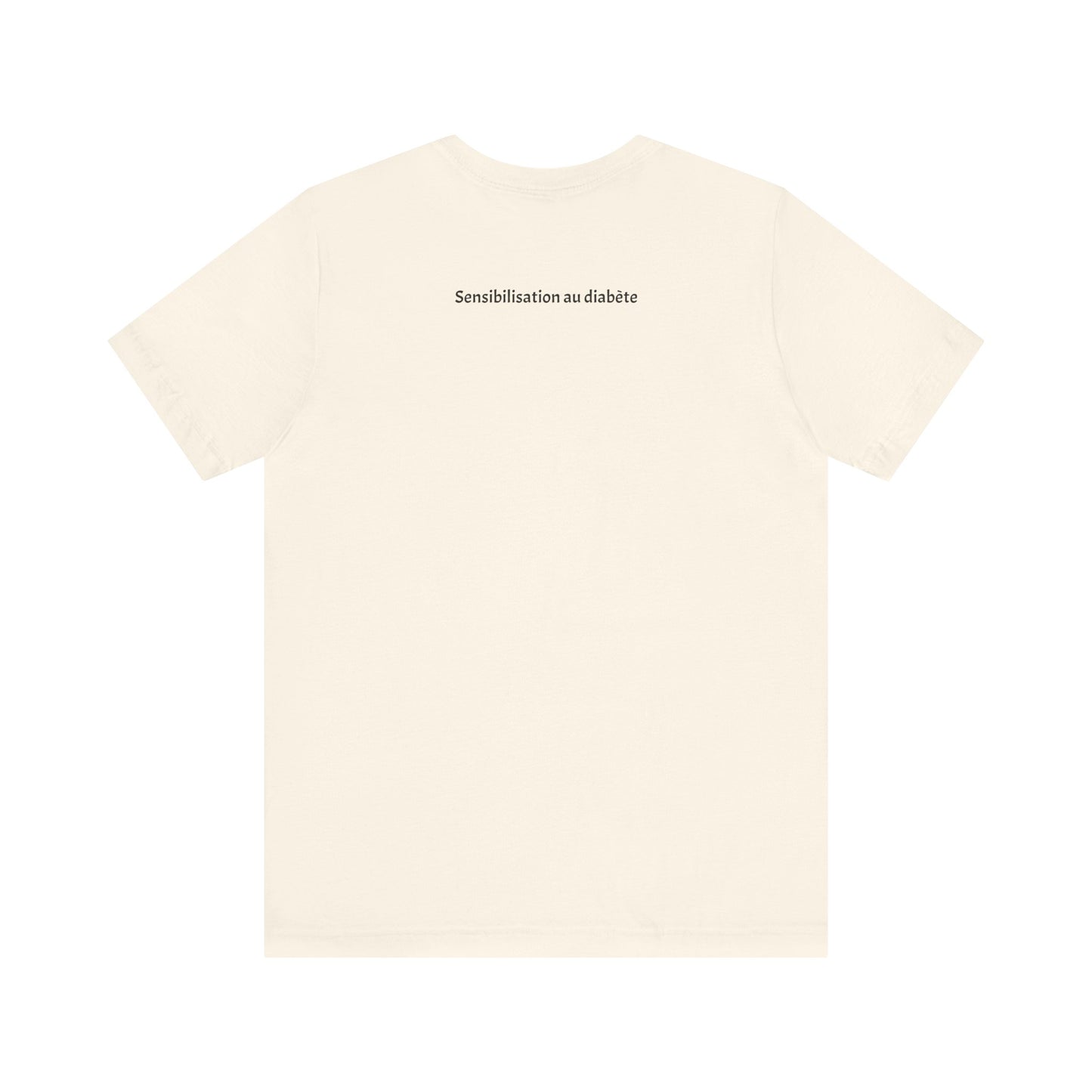 Blood Sugar's Arch Nemesis: The Burger (French) - Unisex Tee The Diabuddies Store T-Shirts $25.00