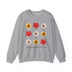 The Diabuddies Store Blossoming with Hope - Unisex Sweatshirt Blossoming with Hope - Unisex Sweatshirt: Let your hope blossom beautifully. Our Sweatshirt is a gentle yet powerful symbol of growth and enduring optimism. Sweatshirts $32.96 Sweatshirt