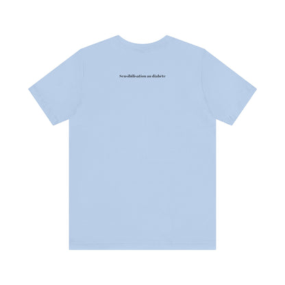 Lazy Pancreas, Wheels at Full Speed (French) - Unisex Tee The Diabuddies Store T-Shirts $22.50