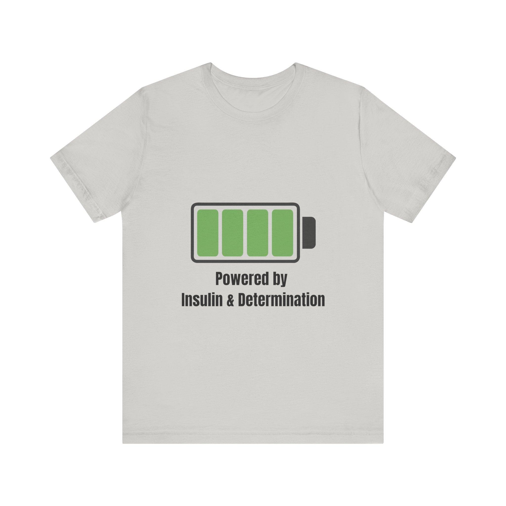 Powered By Insulin - Unisex Tee The Diabuddies Store T-Shirts $24.25