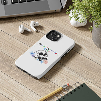 Skull & Flowers Dead Pancreas Club - Phone Case The Diabuddies Store Mobile Phone Cases $18.23