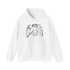 The Diabuddies Store Dead Pancreas Club (Angel Wings) - Unisex Hoodie Dead Pancreas Club (Angel Wings) - Unisex Hoodie: Join the club and wrap yourself in cozy defiance! This warm and uniquely designed hoodie offers a raw, honest, and darkly humorous take