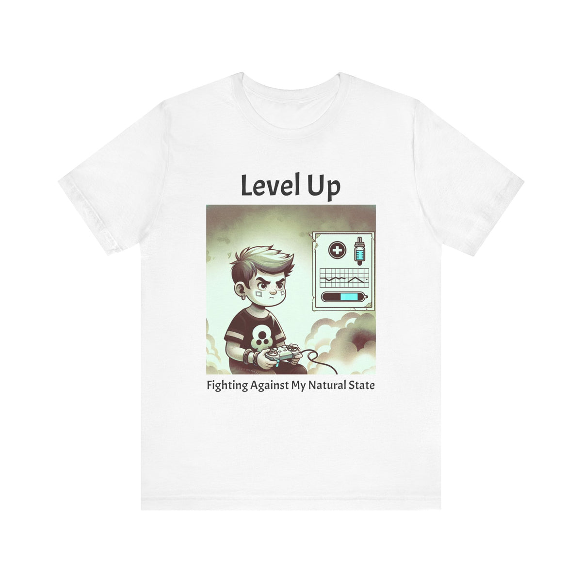 Level Up Diabetes Awareness - Unisex Tee The Diabuddies Store T-Shirts $28.03