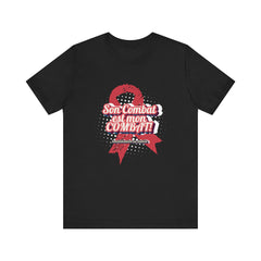 Her Fight is my Fight! (French in Pink) - Unisex Tee The Diabuddies Store T-Shirts $22.50