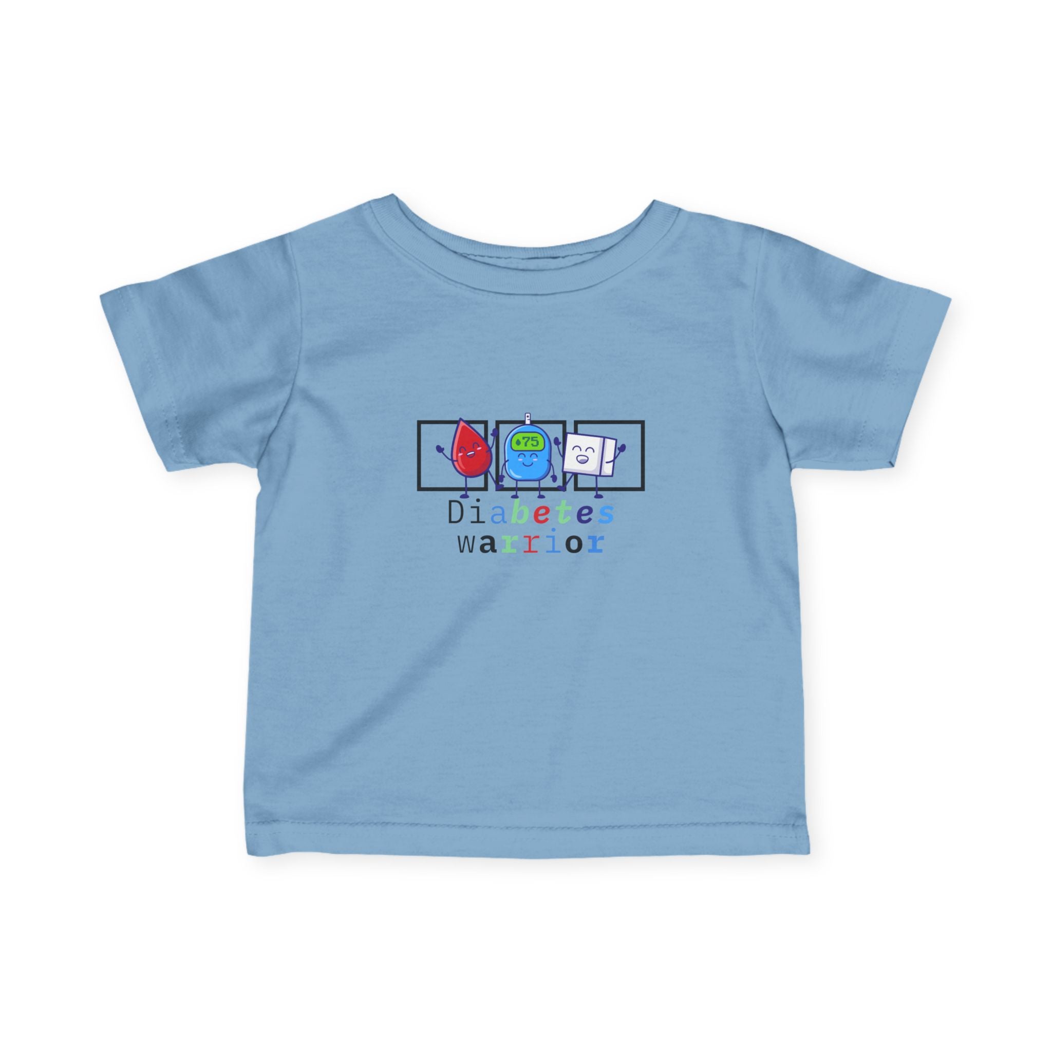 Diabetes Warrior - Infant Tee The Diabuddies Store T-Shirts $16.54