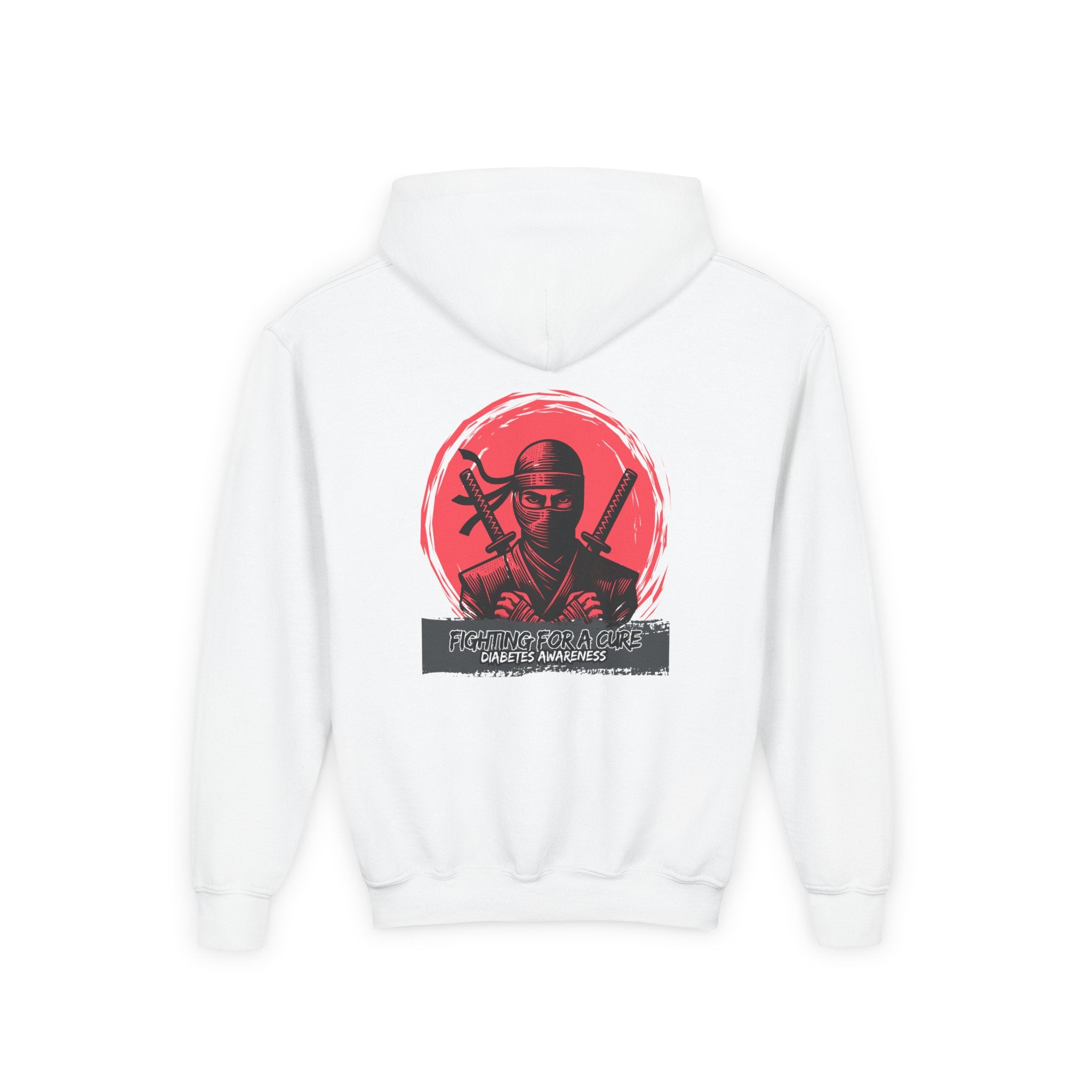 The Diabuddies Store Fighting for a Cure - Youth Hoodie Fighting for a Cure - Youth Hoodie: a youth hoodie for the young warriors of the diabetes community. Soft, comfortable, and a powerful statement of strength. Hoodies Kids clothes Awareness Ribbon,Blu