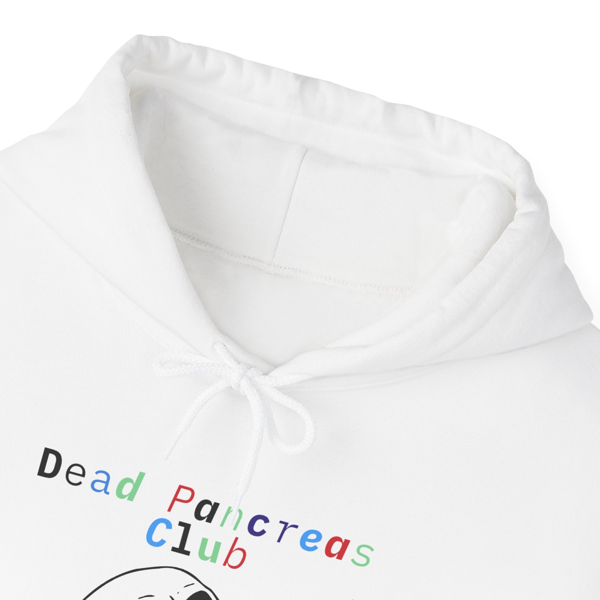 The Diabuddies Store Skull & Flowers, Dead Pancreas Club - Unisex Hoodie Skull & Flowers, Dead Pancreas Club - Unisex Hoodie: Cozy defiance! This unique hoodie blends skulls, flowers, and "Dead Pancreas Club" for a raw, humorous take on life with diabetes