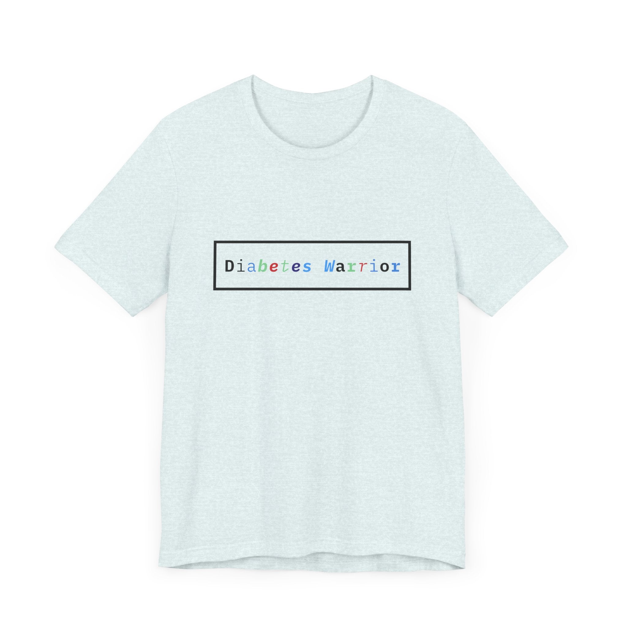 The Diabuddies Store Colorful Diabetes Warrior - Unisex Tee Colorful Diabetes Warrior - Unisex Tee: Offers a comfortable and stylish option for those who appreciate unique designs and supporting Diabetes Awareness. T-Shirts $24.25