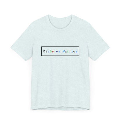The Diabuddies Store Colorful Diabetes Warrior - Unisex Tee Colorful Diabetes Warrior - Unisex Tee: Offers a comfortable and stylish option for those who appreciate unique designs and supporting Diabetes Awareness. T-Shirts $24.25