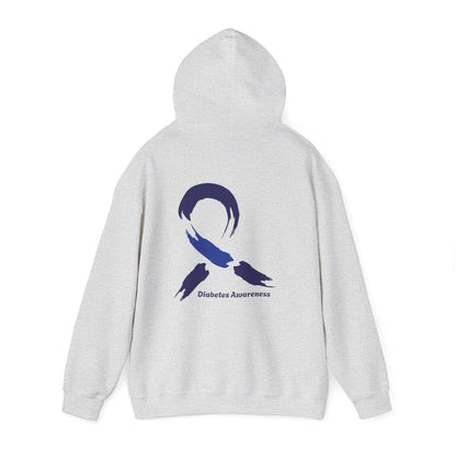 The Diabuddies Store Diabetes Awareness - Blue Ribbon - Unisex Hoodie Diabetes Awareness - Blue Ribbon - Unisex Hoodie: Wear your support, share your story. Classic unisex hoodie to raise vital diabetes awareness & show solidarity Hoodies $32.41