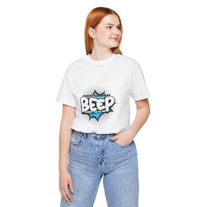 The Diabuddies Store BEEP - Sorry it's me! - Unisex Tee BEEP - Sorry it's me! - Unisex Tee: Always making an entrance? The delightful disruptor! Embrace the constant buzz of life in comfort and style! T-Shirts $30.27
