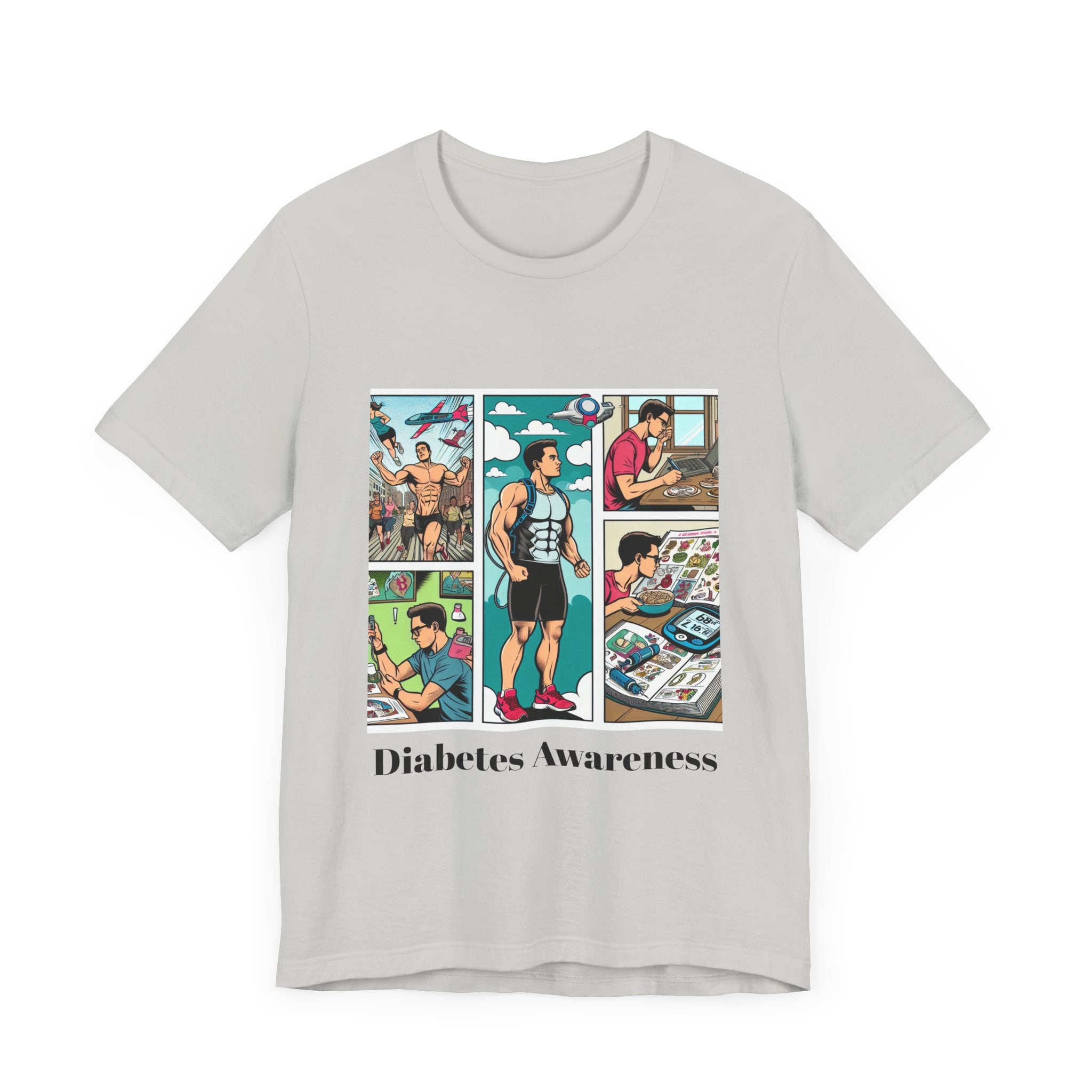 Vintage Comic Style - Unisex Tee The Diabuddies Store T-Shirts $22.83