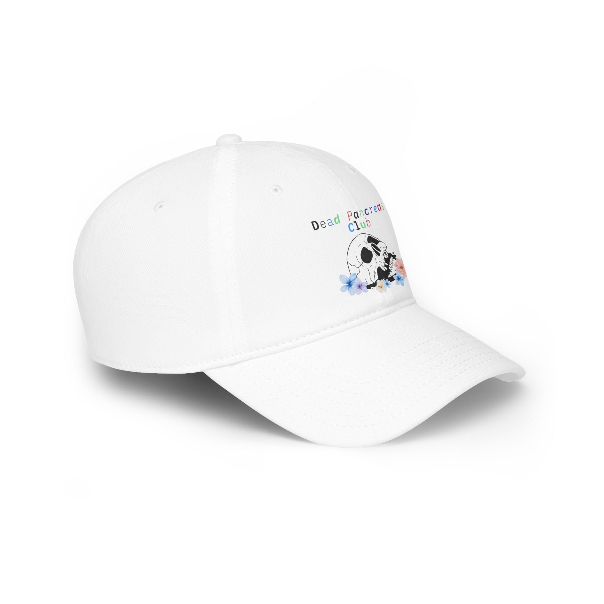 The Diabuddies Store Dead Pancreas Club - Low Profile Baseball Cap Dead Pancreas Club - Low Profile Baseball Cap: Sometimes, humor is the best medicine. The Dead Pancreas Club - Low Profile Baseball Cap is for those who face diabetes head-on with wit and