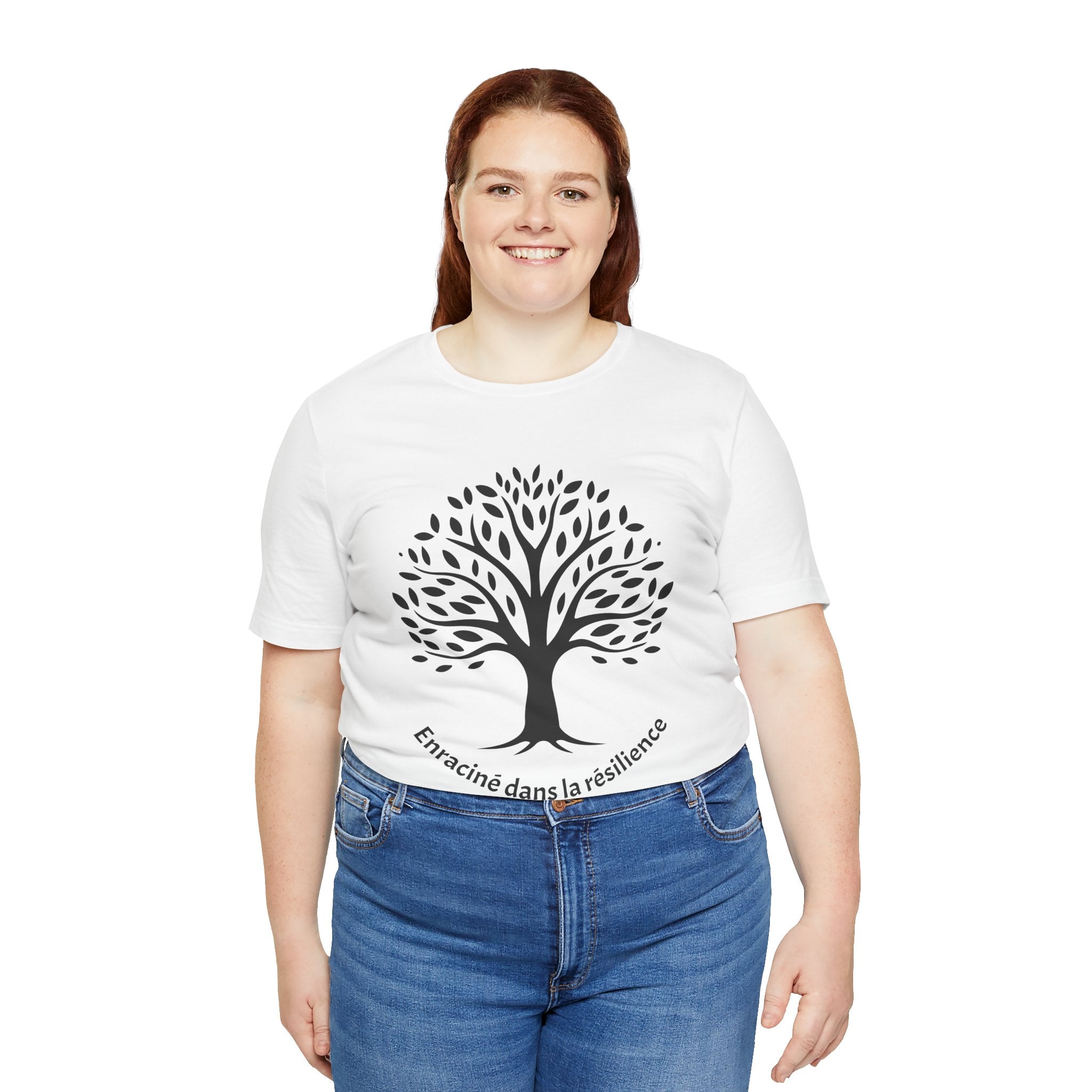 Rooted in Resilience (French) - Unisex Tee The Diabuddies Store T-Shirts $25.00