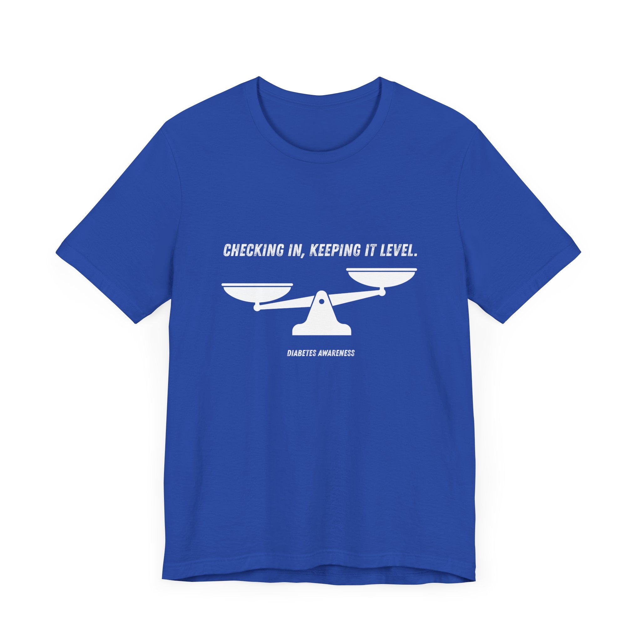 Checking In, Keeping it Level - Unisex Tee The Diabuddies Store T-Shirts $22.50