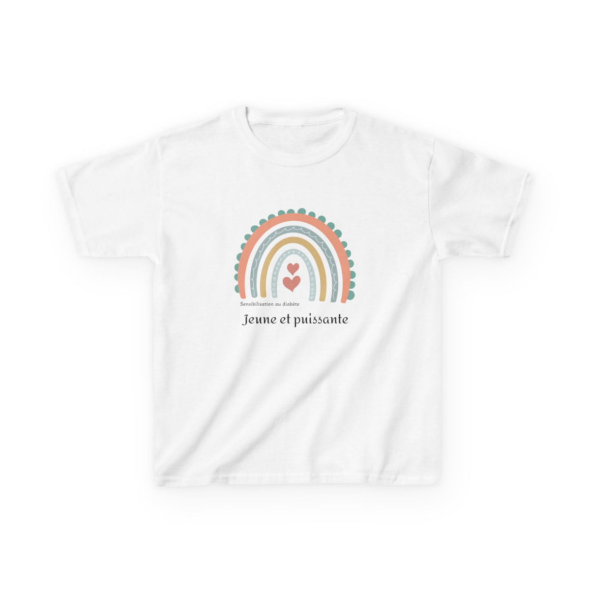 Young and Mighty (French) - Kids Tee The Diabuddies Store T-Shirts $18.48