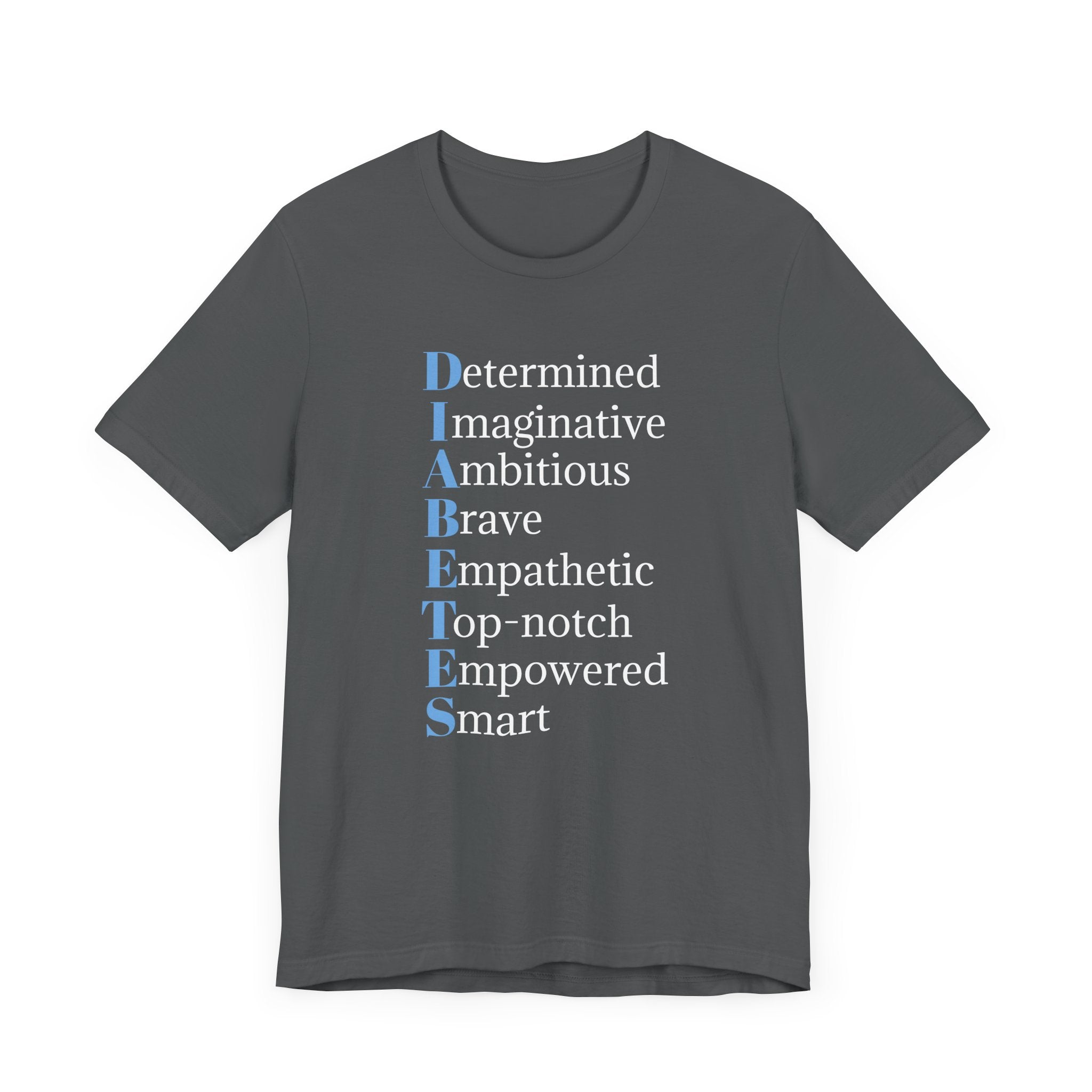 Diabetes: Qualities/Inspiring - Unisex Tee The Diabuddies Store T-Shirts $22.50