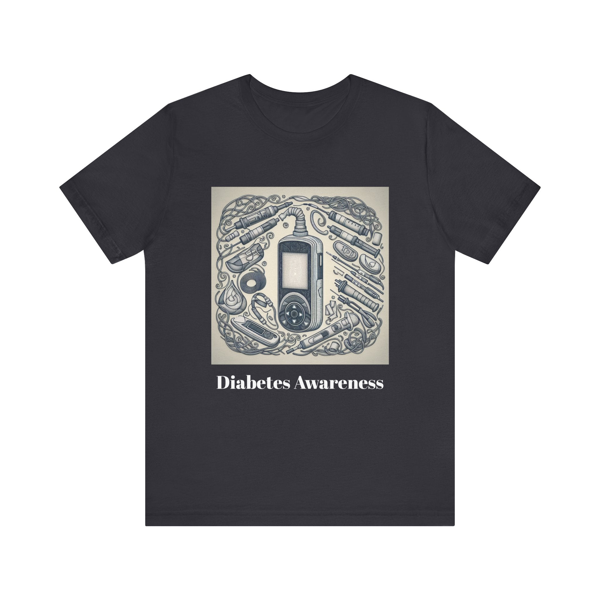 Diabetic Pump Supplies - Unisex Tee The Diabuddies Store T-Shirts $22.38